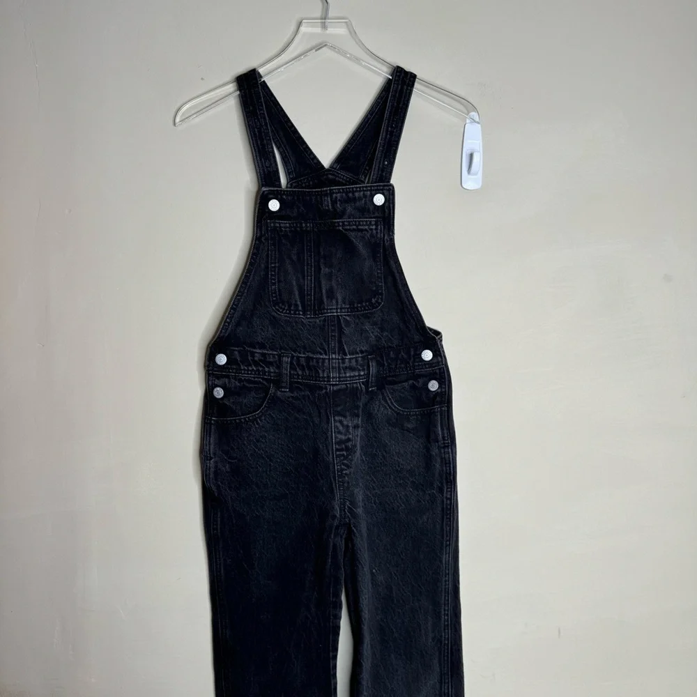 Old navy Slouchy Straight Jean Overalls for Girls size L 10/12